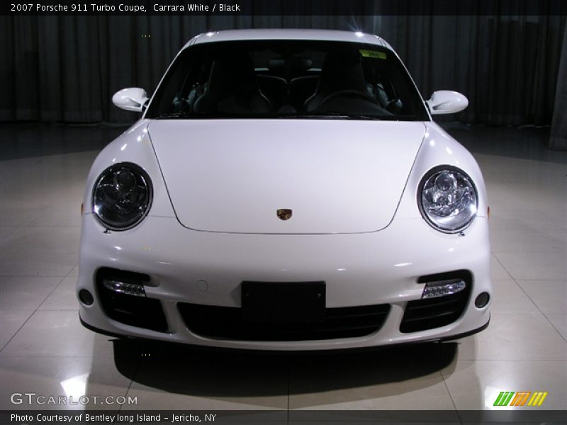 Carrara White / Black 2007 Porsche 911 Turbo Coupe