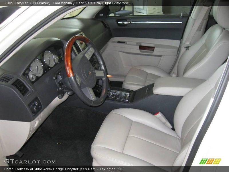 Cool Vanilla / Dark Slate Gray/Light Graystone 2005 Chrysler 300 Limited