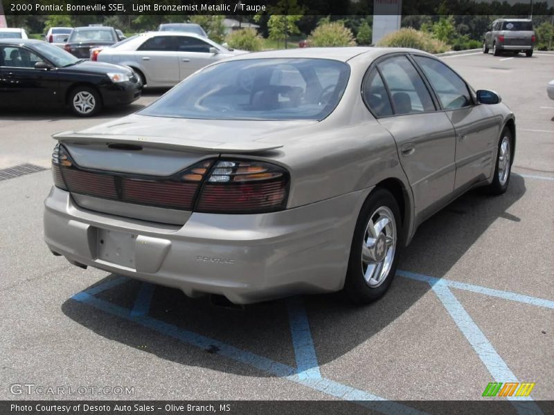 Light Bronzemist Metallic / Taupe 2000 Pontiac Bonneville SSEi