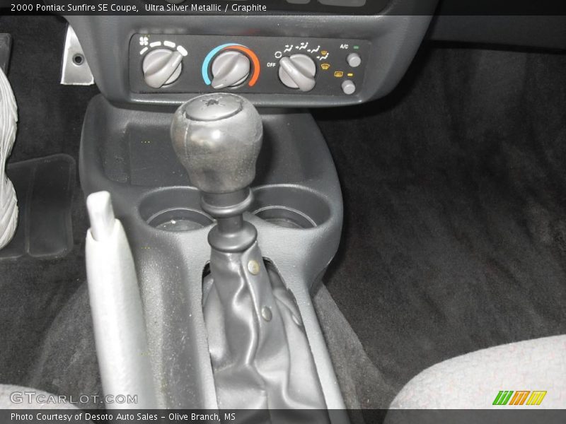 Ultra Silver Metallic / Graphite 2000 Pontiac Sunfire SE Coupe