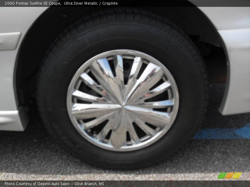 Ultra Silver Metallic / Graphite 2000 Pontiac Sunfire SE Coupe