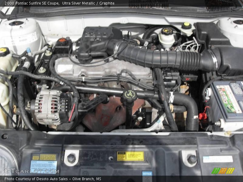 Ultra Silver Metallic / Graphite 2000 Pontiac Sunfire SE Coupe