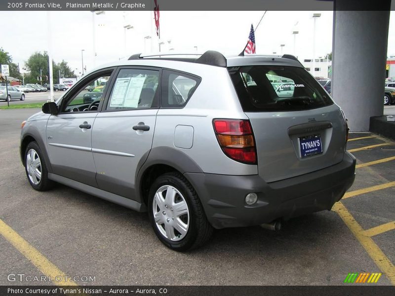 Platinum Metallic / Graphite 2005 Pontiac Vibe