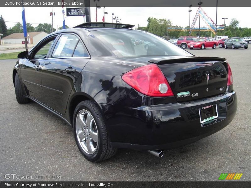 Black / Ebony 2006 Pontiac G6 GT Sedan