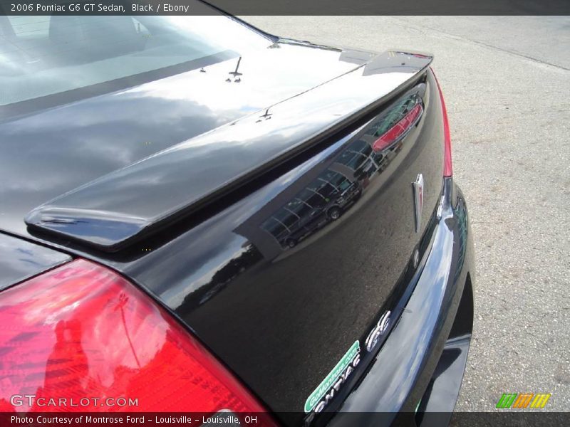 Black / Ebony 2006 Pontiac G6 GT Sedan