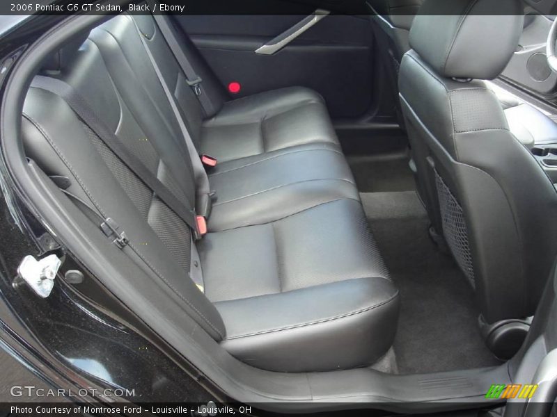 Black / Ebony 2006 Pontiac G6 GT Sedan