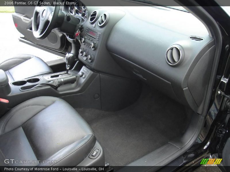 Black / Ebony 2006 Pontiac G6 GT Sedan