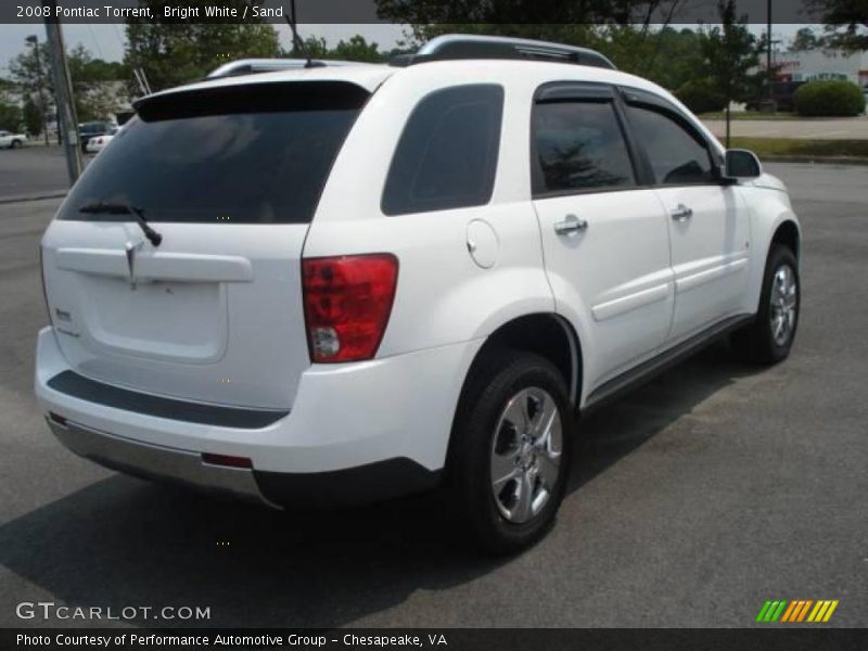 Bright White / Sand 2008 Pontiac Torrent