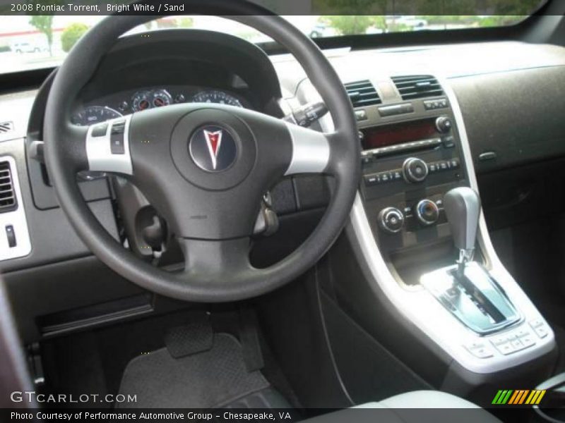 Bright White / Sand 2008 Pontiac Torrent