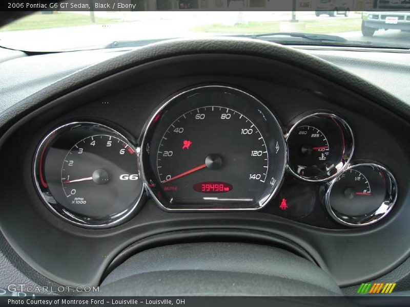 Black / Ebony 2006 Pontiac G6 GT Sedan