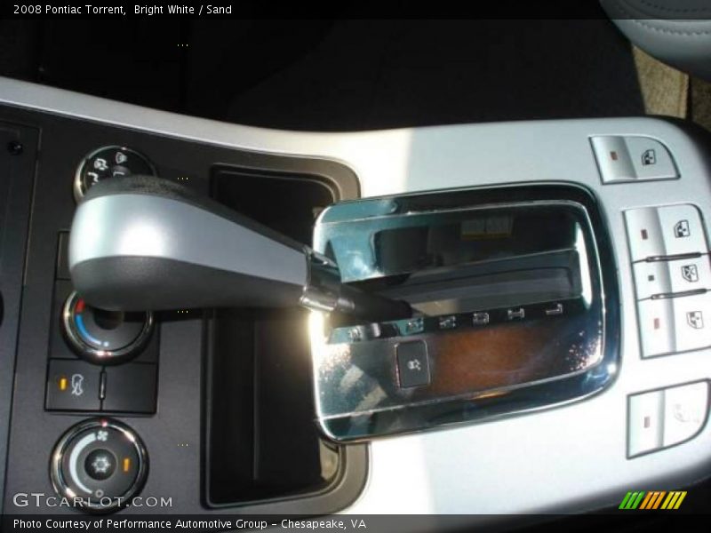 Bright White / Sand 2008 Pontiac Torrent