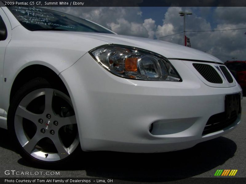 Summit White / Ebony 2009 Pontiac G5 GT