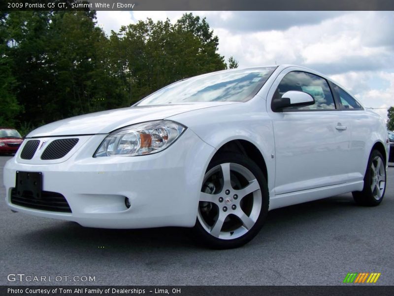 Summit White / Ebony 2009 Pontiac G5 GT