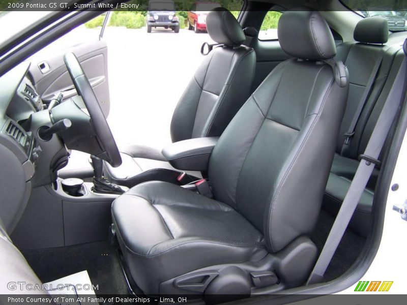 Summit White / Ebony 2009 Pontiac G5 GT