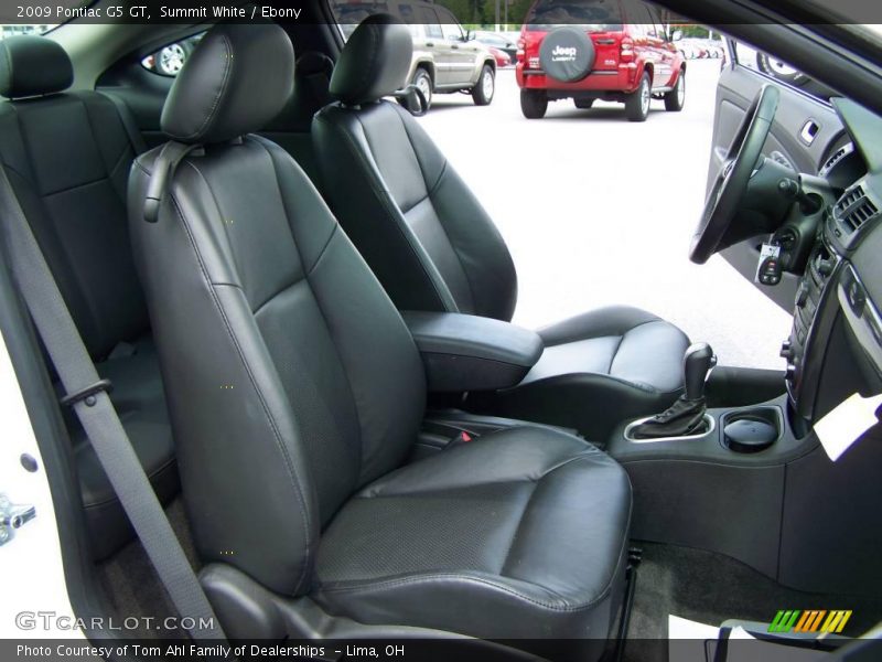 Summit White / Ebony 2009 Pontiac G5 GT