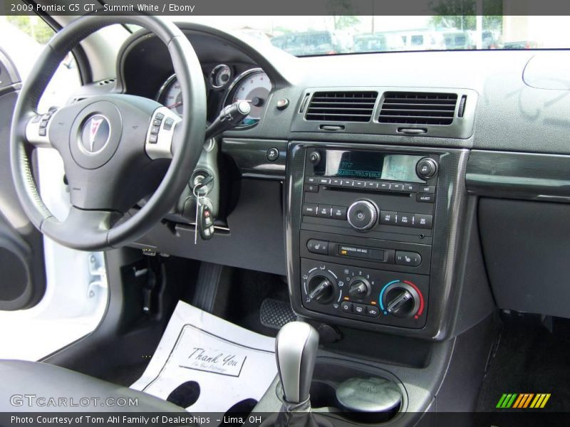 Summit White / Ebony 2009 Pontiac G5 GT