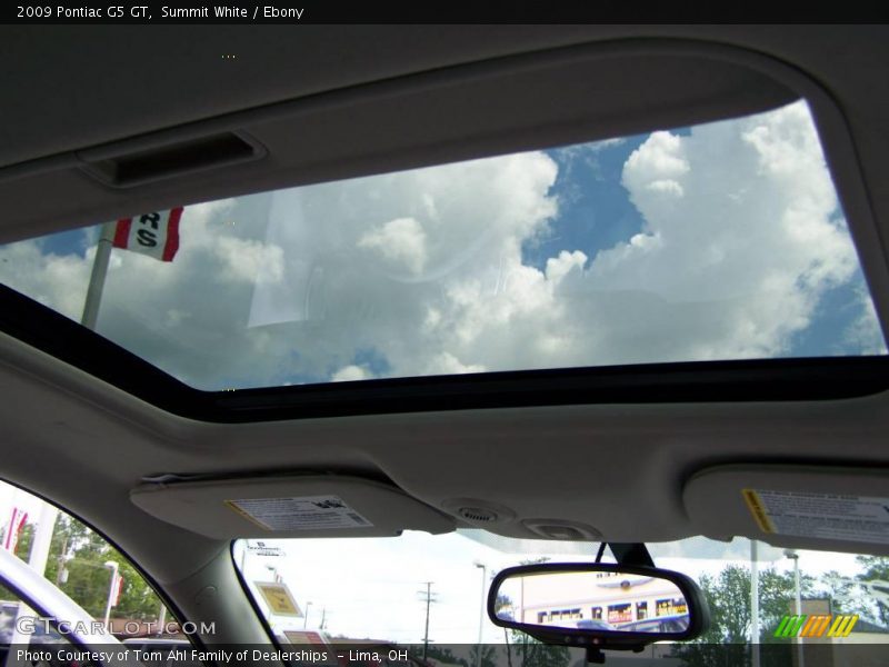 Summit White / Ebony 2009 Pontiac G5 GT