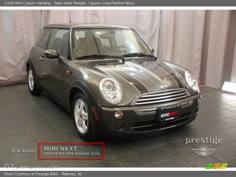 Dark Silver Metallic / Space Gray/Panther Black 2006 Mini Cooper Hardtop
