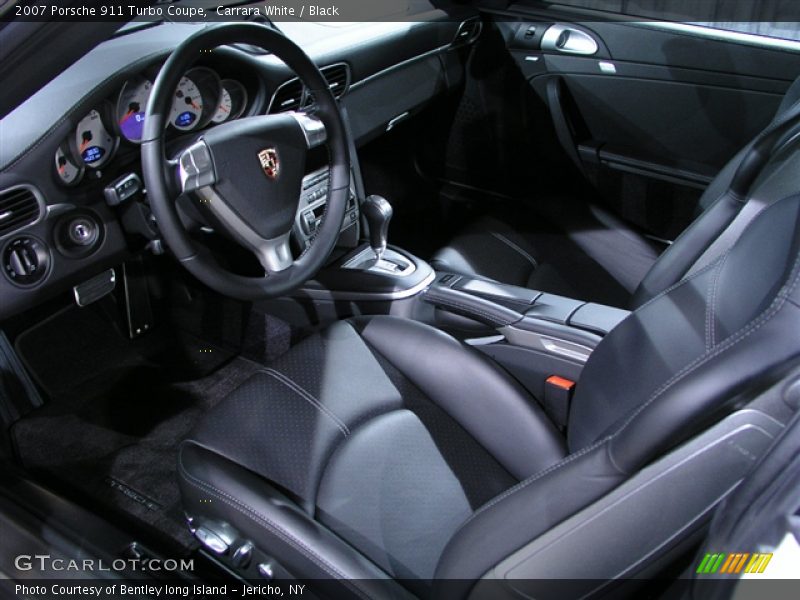 Carrara White / Black 2007 Porsche 911 Turbo Coupe