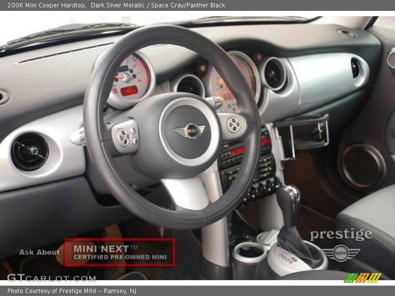 Dark Silver Metallic / Space Gray/Panther Black 2006 Mini Cooper Hardtop