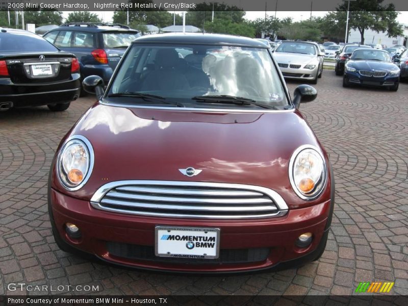 Nightfire Red Metallic / Grey/Black 2008 Mini Cooper Hardtop