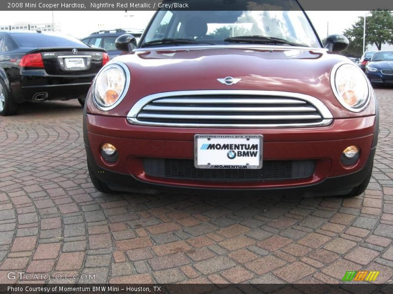 Nightfire Red Metallic / Grey/Black 2008 Mini Cooper Hardtop