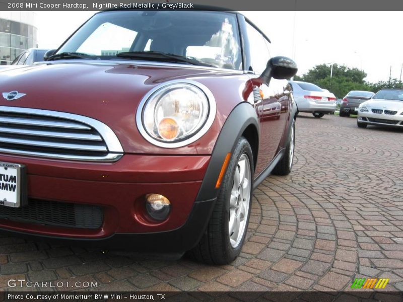 Nightfire Red Metallic / Grey/Black 2008 Mini Cooper Hardtop