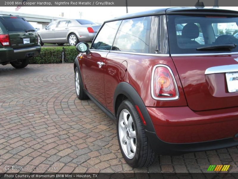Nightfire Red Metallic / Grey/Black 2008 Mini Cooper Hardtop