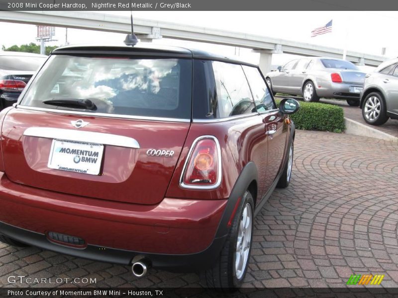 Nightfire Red Metallic / Grey/Black 2008 Mini Cooper Hardtop