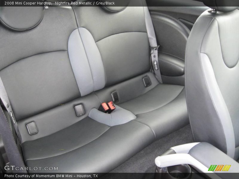 Nightfire Red Metallic / Grey/Black 2008 Mini Cooper Hardtop