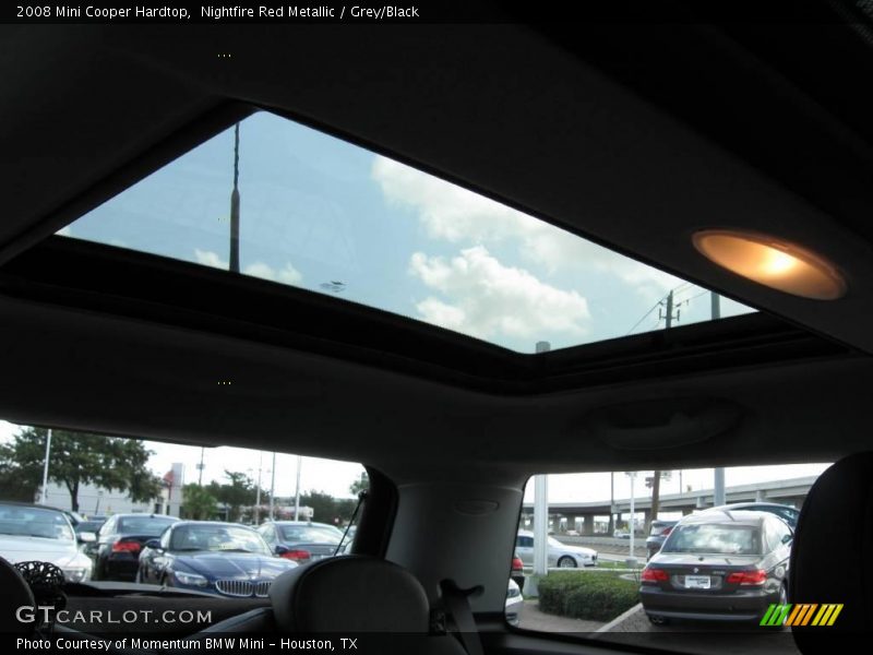 Nightfire Red Metallic / Grey/Black 2008 Mini Cooper Hardtop