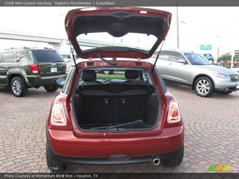 Nightfire Red Metallic / Grey/Black 2008 Mini Cooper Hardtop