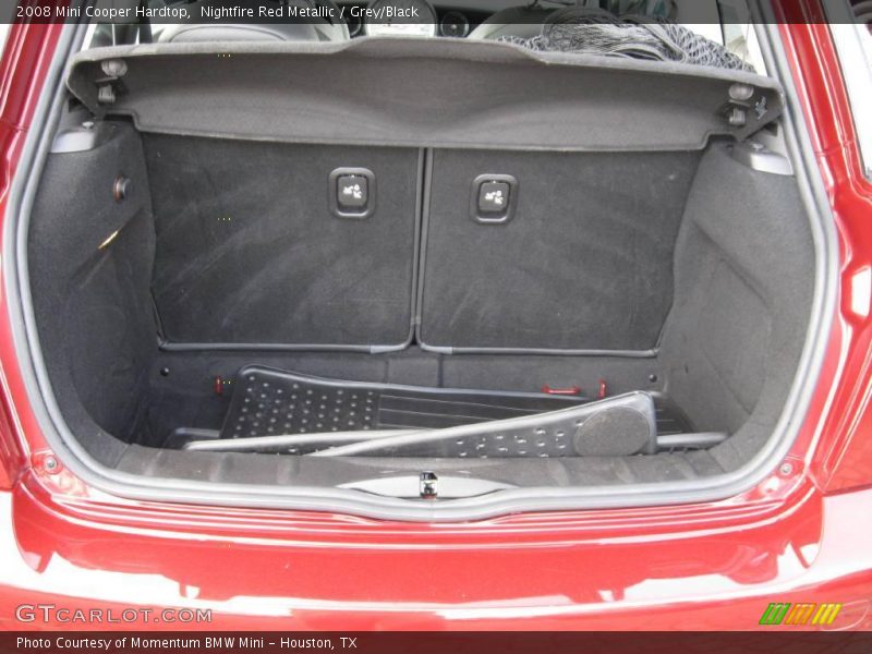 Nightfire Red Metallic / Grey/Black 2008 Mini Cooper Hardtop