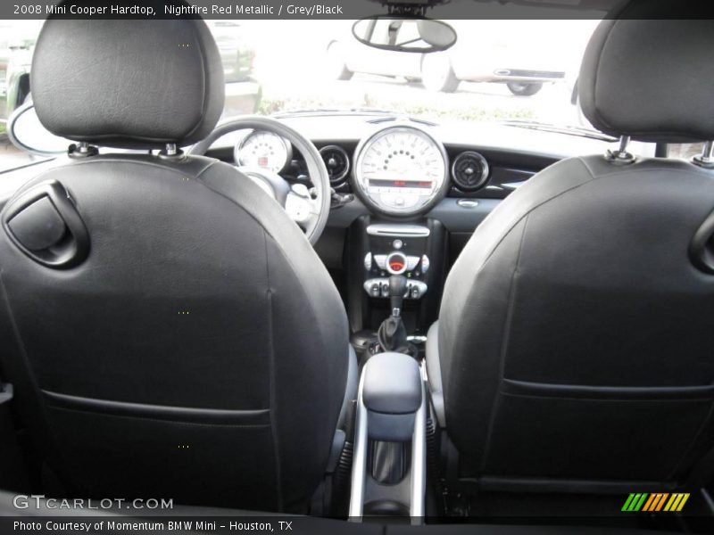 Nightfire Red Metallic / Grey/Black 2008 Mini Cooper Hardtop
