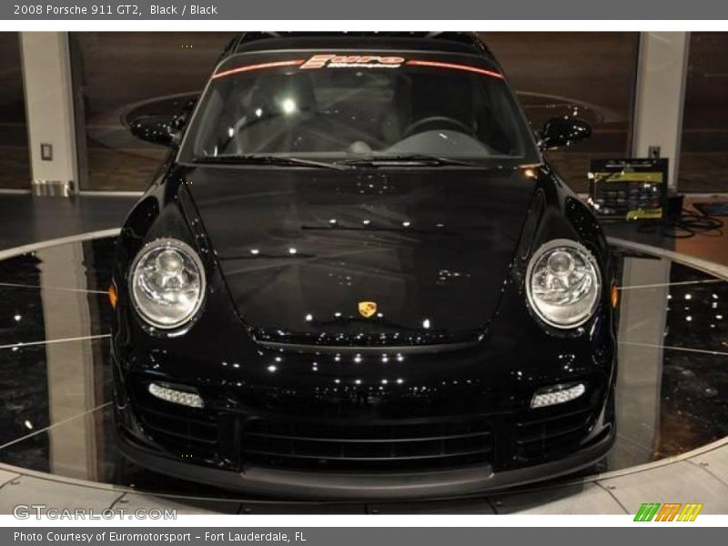 Black / Black 2008 Porsche 911 GT2