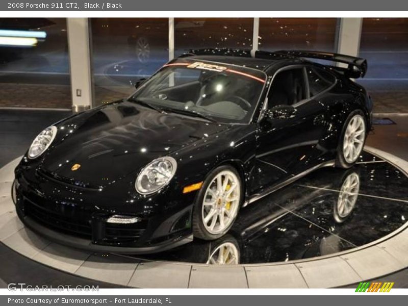 Black / Black 2008 Porsche 911 GT2