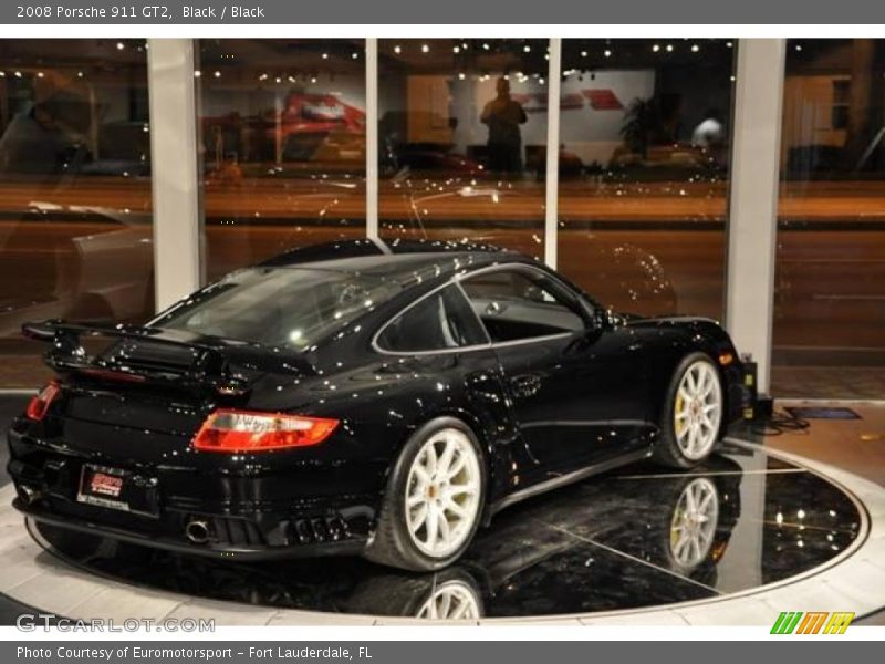 Black / Black 2008 Porsche 911 GT2