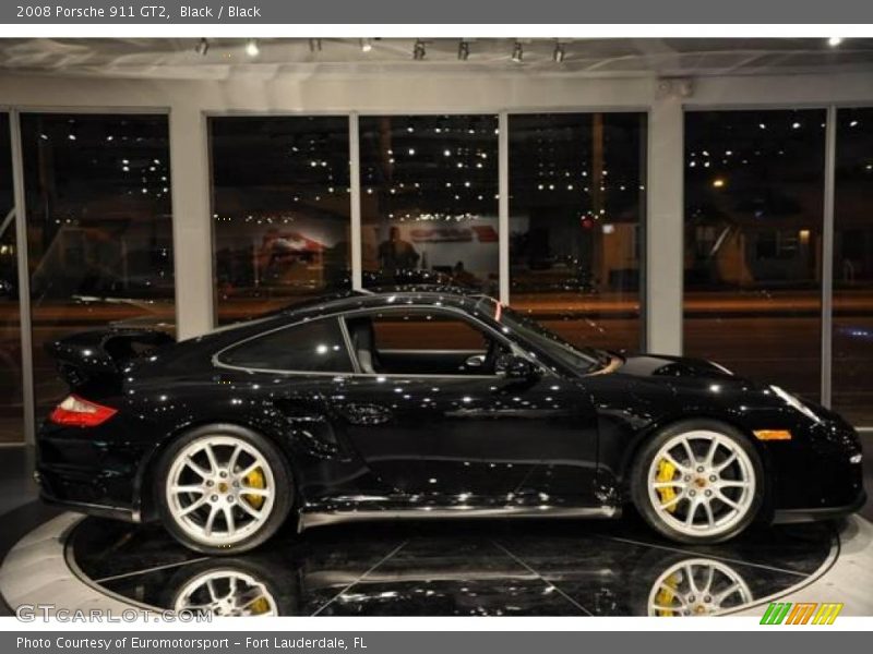 Black / Black 2008 Porsche 911 GT2