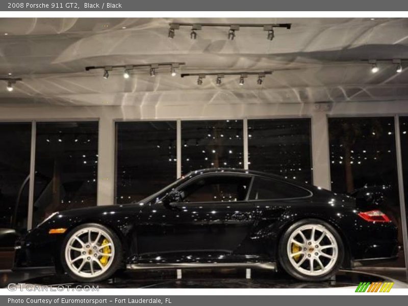 Black / Black 2008 Porsche 911 GT2