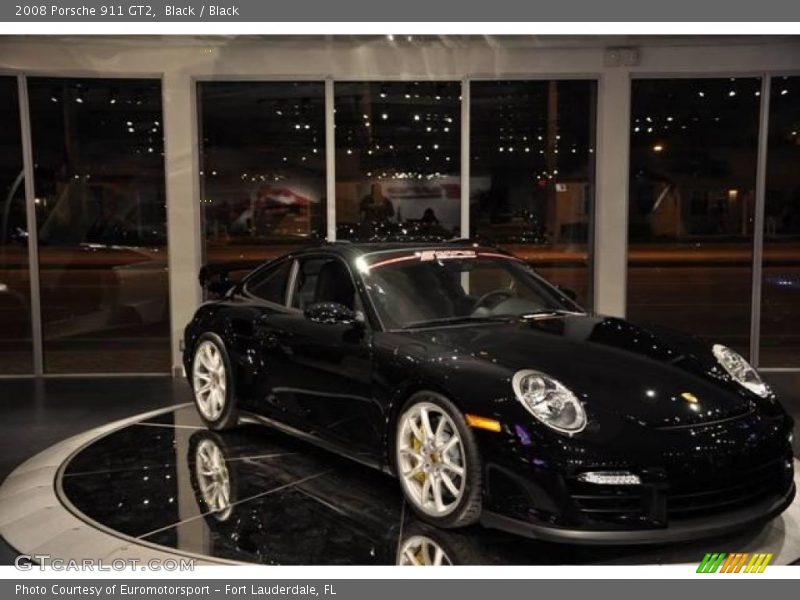 Black / Black 2008 Porsche 911 GT2