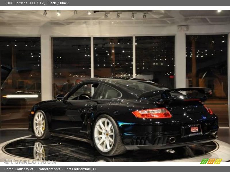 Black / Black 2008 Porsche 911 GT2