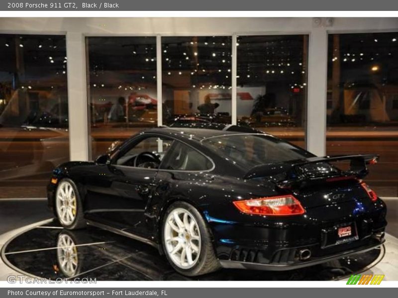 Black / Black 2008 Porsche 911 GT2