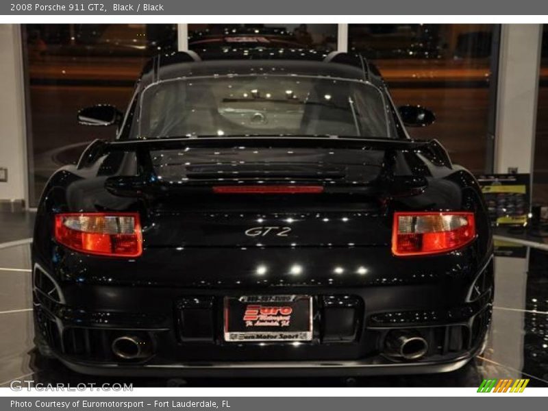 Black / Black 2008 Porsche 911 GT2