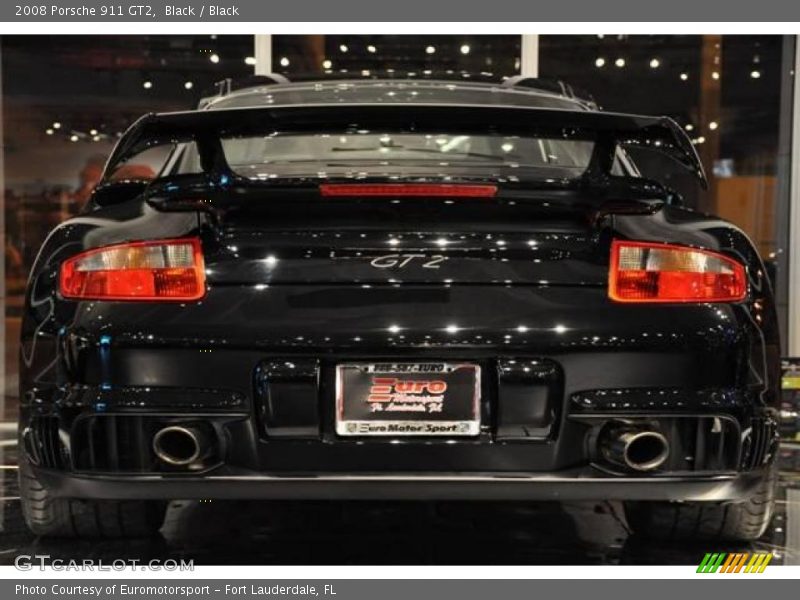 Black / Black 2008 Porsche 911 GT2