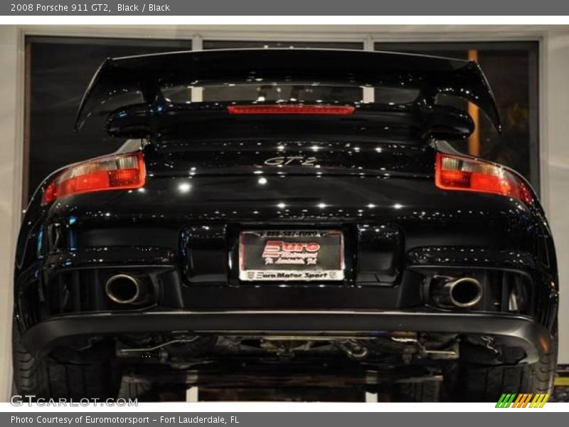 Black / Black 2008 Porsche 911 GT2