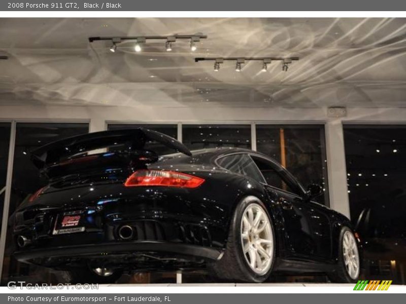 Black / Black 2008 Porsche 911 GT2