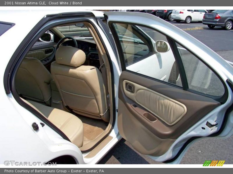 Cloud White / Blond 2001 Nissan Altima GLE