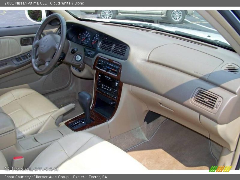 Cloud White / Blond 2001 Nissan Altima GLE