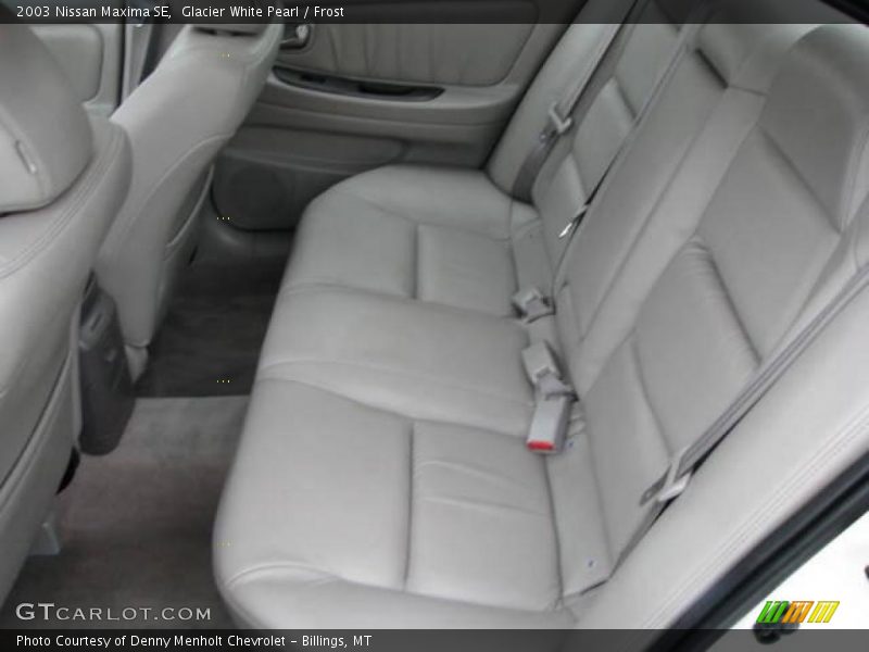 Glacier White Pearl / Frost 2003 Nissan Maxima SE