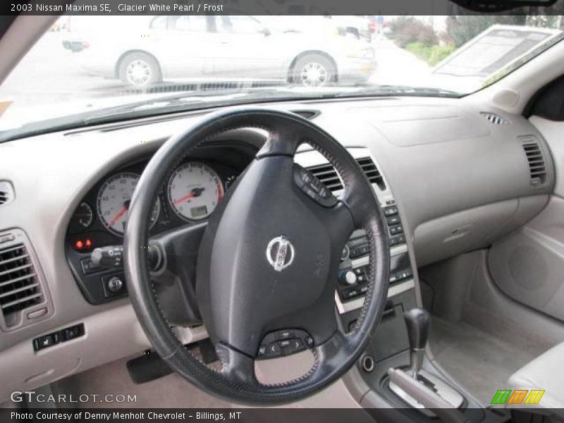 Glacier White Pearl / Frost 2003 Nissan Maxima SE